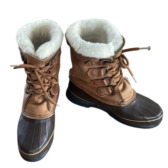 Women's SOREL Alpine Thermo Plus Boots sz 7 GUC - Picture 7 of 11